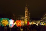 Laternen Licht Fasnacht Münsterplatz AlbumBaslerFasnacht