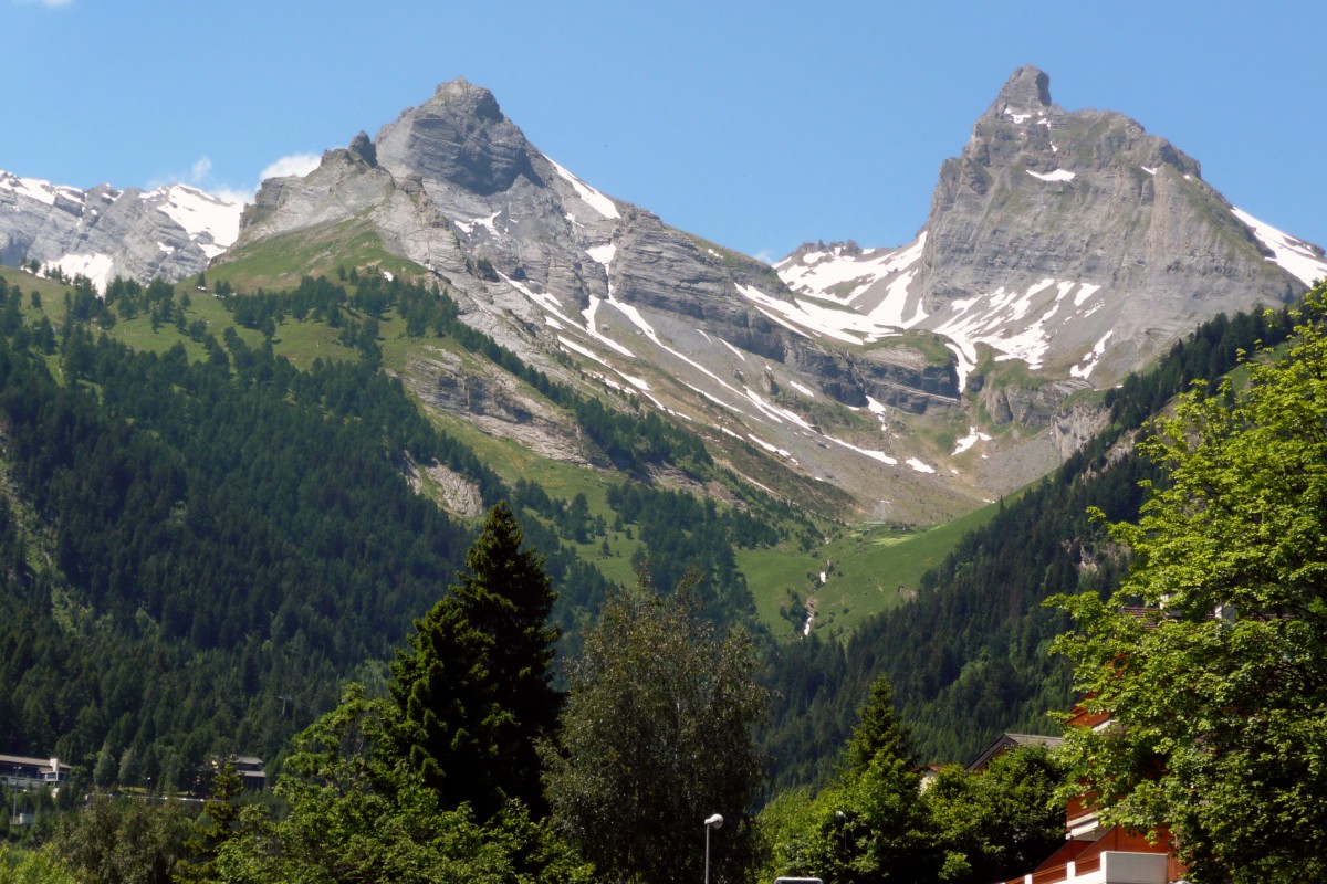 Ovronnaz Berge Alpen SchweizerBilder
