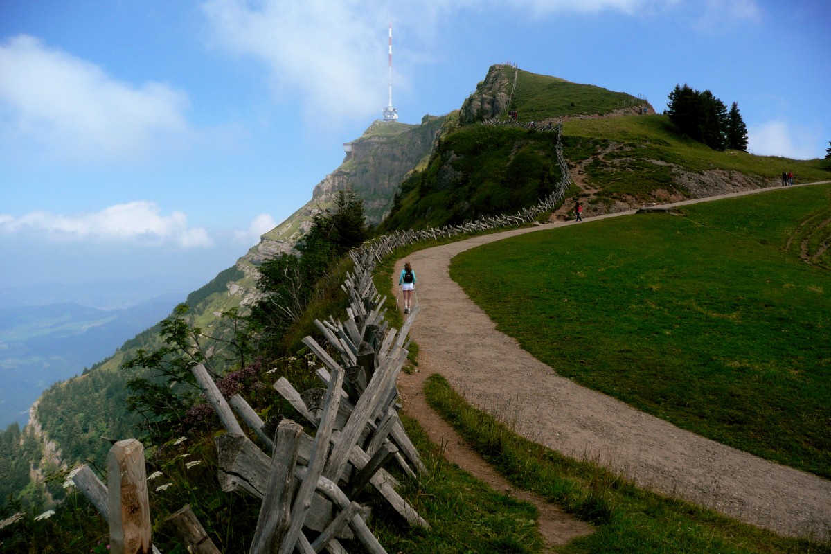 Rigi Berge Berggipfel Wanderweg SchweizerBilder